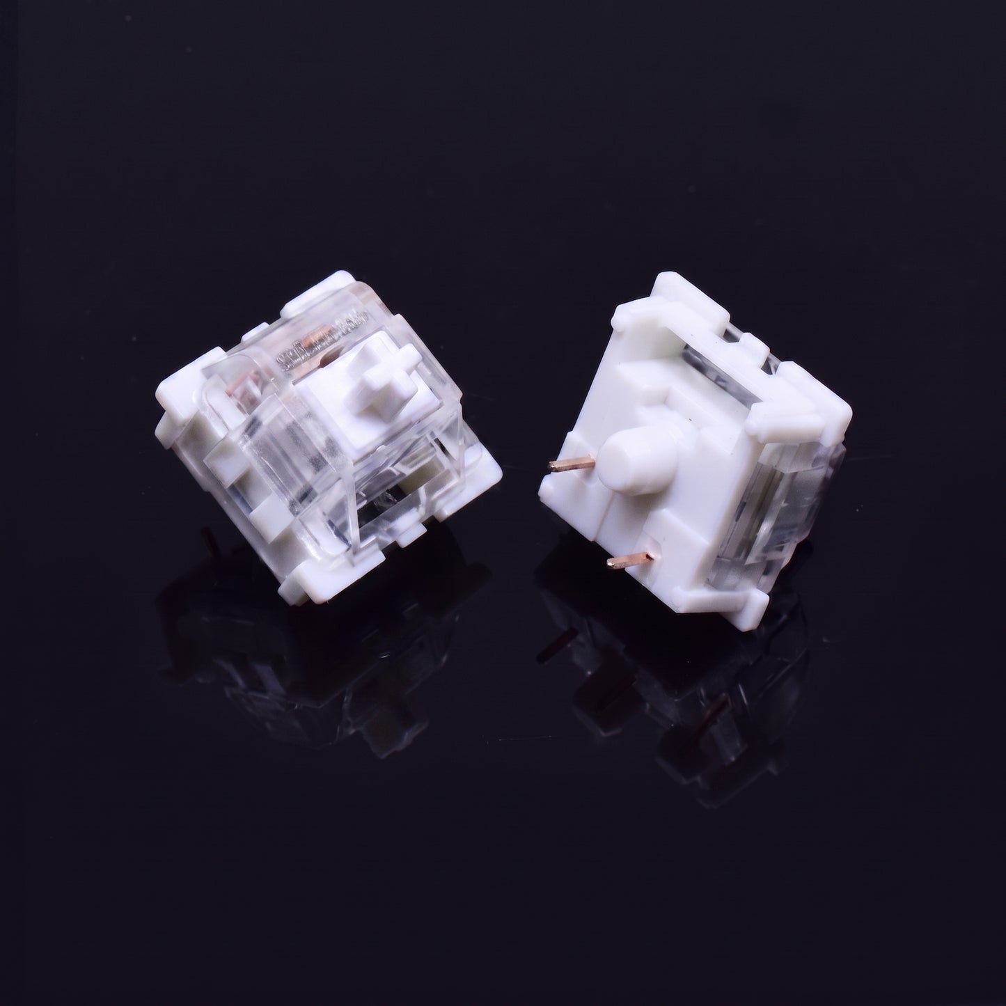 Switches Outemu Lineal | Silent White | Silencioso y Suave