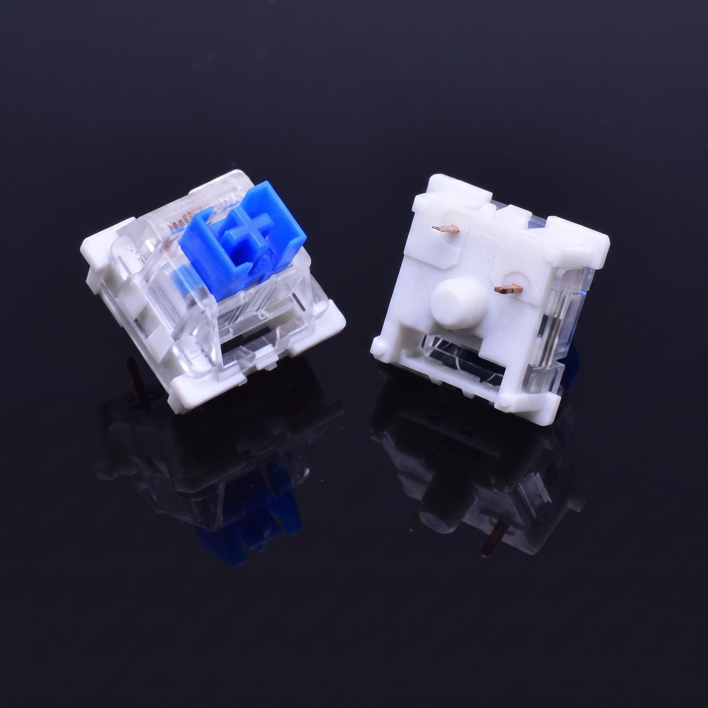 Switches Outemu Clicky | Blue | Dustproof, Sonido Mecánico Clásico