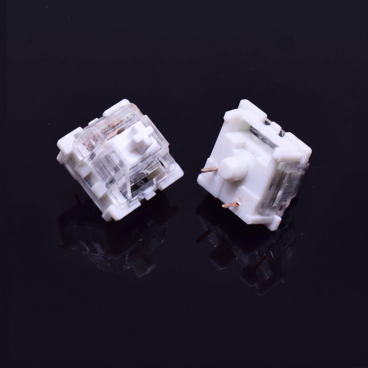 Switches Outemu Lineal | Silent White | Silencioso y Suave