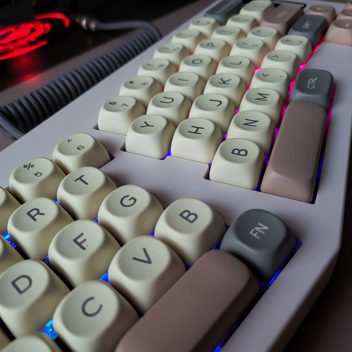 Keycaps Morandi | Perfil MOA | PBT | Layout Alice 7u & Estándar | Español ISO/ANSI